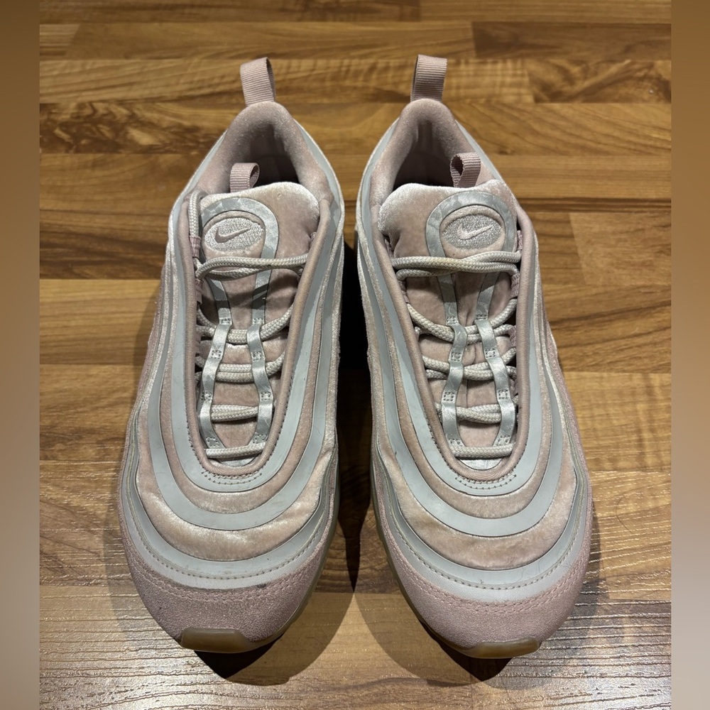 Nike Air Max 97 Ultra '17 Lux Sneakers Particle Rose Flaws Size 8.5 Women’s